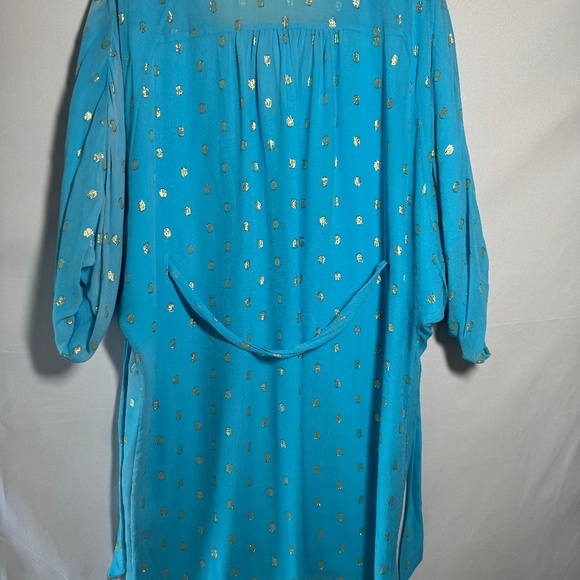 Lilly Pulitzer Turquoise Wilda Dress - Size XL - Picture 4 of 5